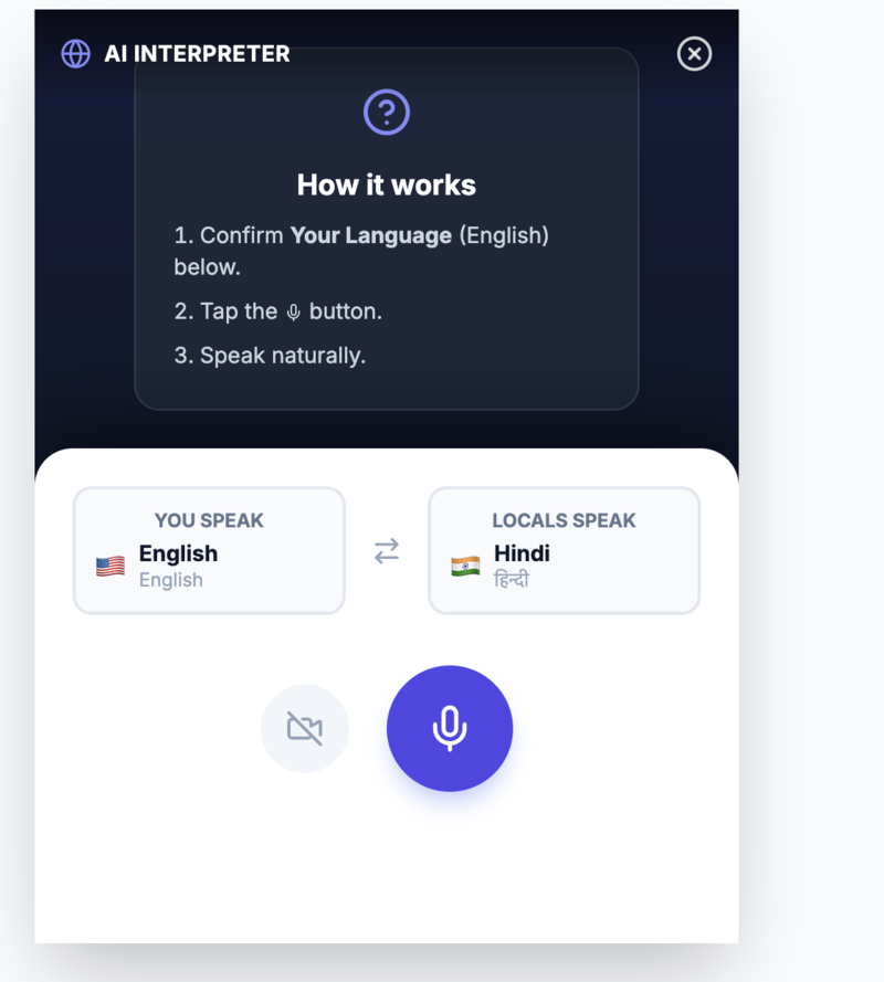 Real-Time Translation